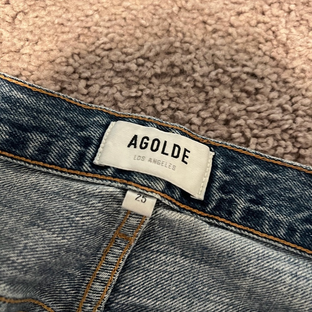 AGOLDE Riley High Rise Straight Crop Jeans - Picture 8 of 16
